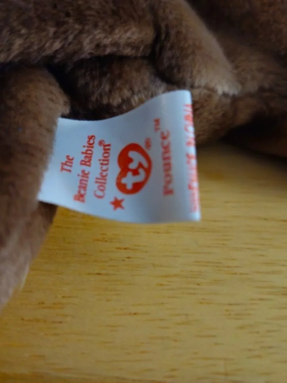 Ty Beanie Baby Pounce The Cat With Tags Attached